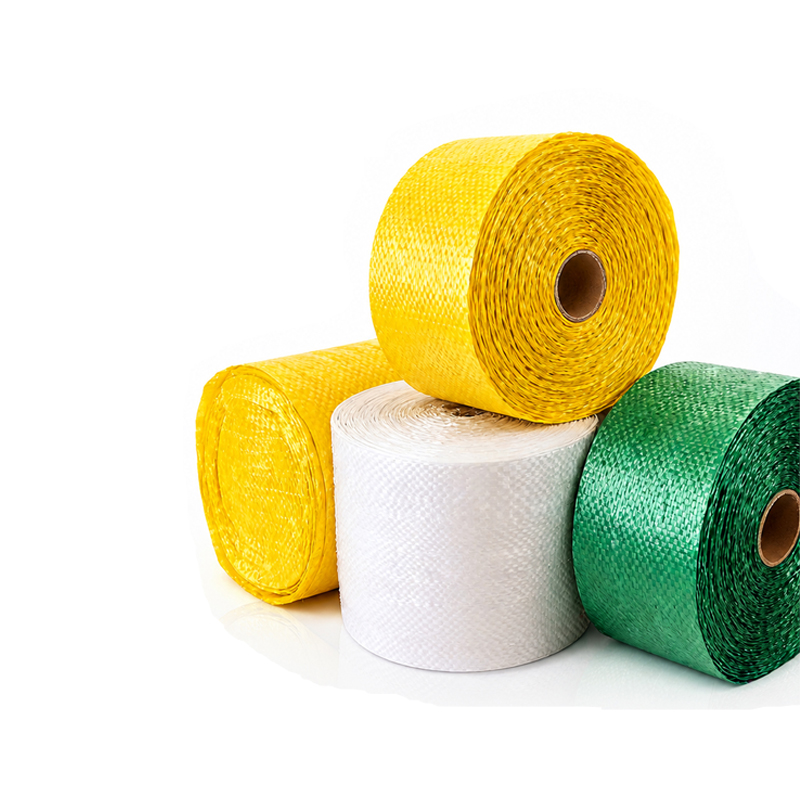 Slit PP woven fabric roll